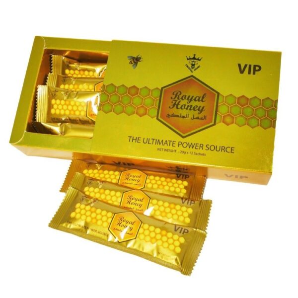 VIP Royal Honey  (12 Sachets – 20G) - Image 3